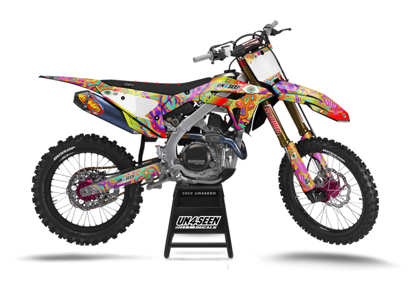 Honda Retro Yippies Graphics Kit  - Future Vision