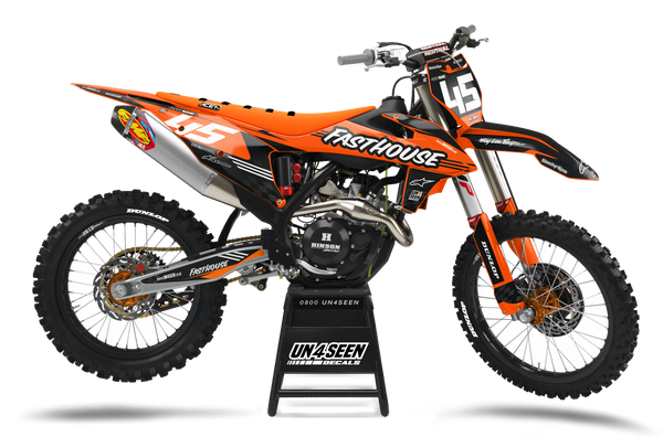 KTM Fasthous Graphic Kit - SX SXF XC XCF EXC EXCF Models | All Years