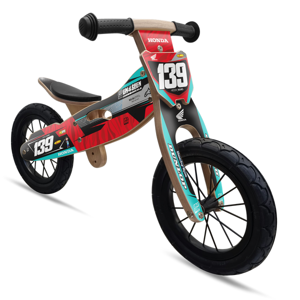 Un4seen Balance Bike - Buzz Teal