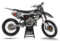 Gasgas Fasthouse Black Graphic Kit - MC EC ES EX Models | All Years