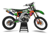 Kawasaki  Hissing Kittys Graphics Kit - HUNGOVER MEOW