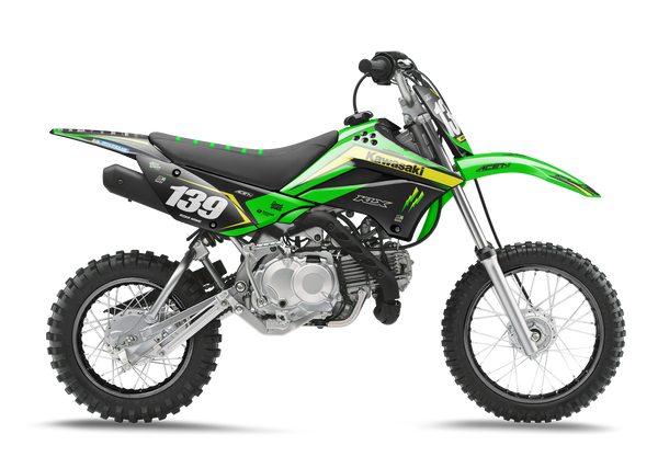 Kawasaki Box Graphic Kit - KK KXF KDX KLX Models | All Years