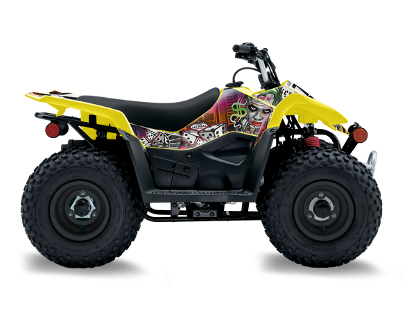 Suzuki LTZ50 ATV Graphics - Gambling Joker