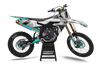 yamaha Graphics Kit - sparked aqua
