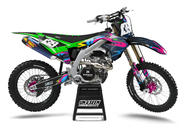 Kawasaki  Split By Light Graphics Kit - Plash