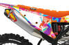 KTM Retro Yippies  Graphics Kit - Groovy Flows