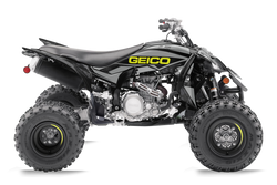 Yamaha YFZ450 Graphics Kit - trailed