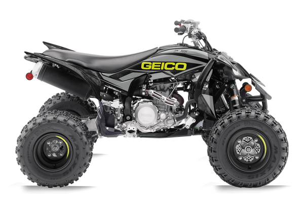 Yamaha YFZ450 Graphics Kit - trailed