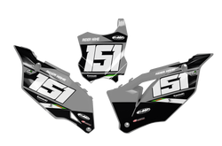Kawasaki Flux Number Background - KK KXF KDX KLX Models | All Years