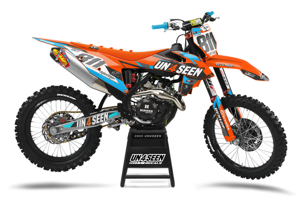 KTM Slash Graphic Kit - SX SXF XC XCF EXC EXCF Models | All Years