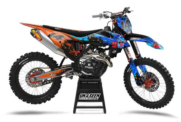 KTM  Moaning Monsters Graphics Kit - Starlight Slop