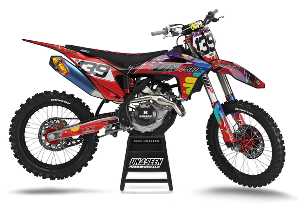 GasGas  Split By Light Graphics Kit - Mirror