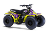 Kawasaki KFX700 ATV Graphics - Bolt