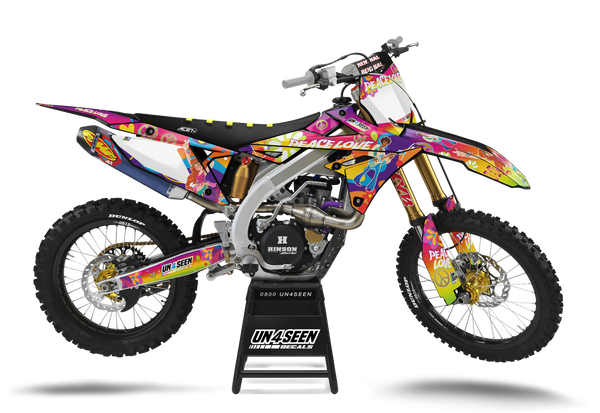Suzuki Retro Yippies Graphics Kit - Groovy Flows