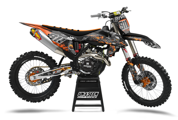 KTM Crank  Graphics Kit - Heat of Noise