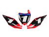 Honda EX1 Number Background Decals - HRC