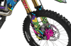 Suzuki  Hissing Kittys Graphics Kit - GARBAGE PUSS