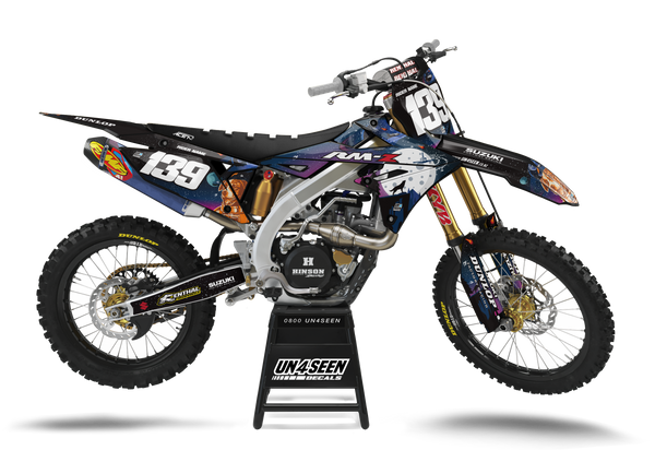 Suzuki Galaxy Graphics Kit - Wolf Rival