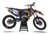 Husqvarna Retro Yippies Graphics Kit - Hippi Bus Vibes