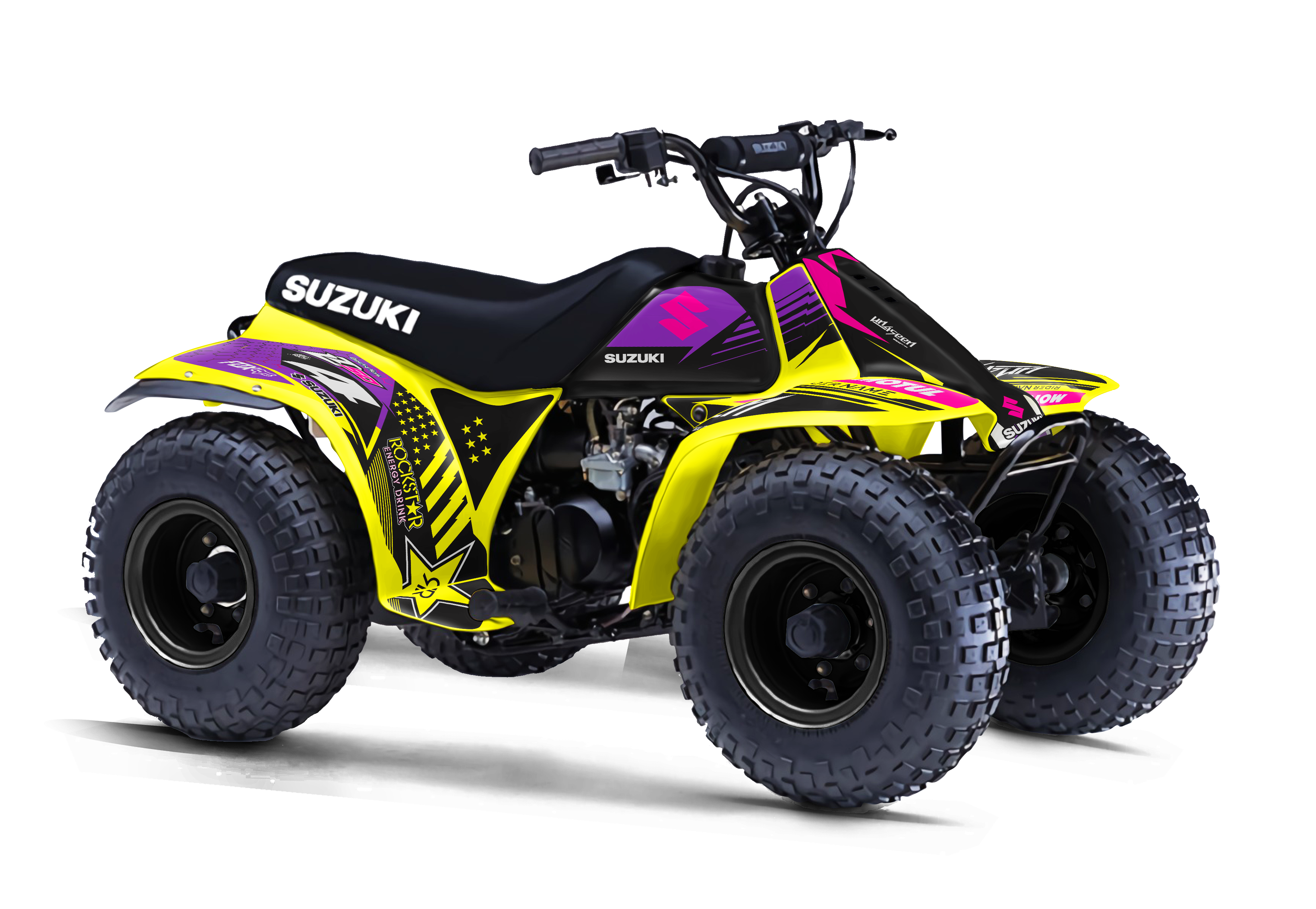 Suzuki LT50 ATV Graphics - Swoop