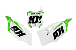 Kawasaki Bomb Number Background - KK KXF KDX KLX Models | All Years