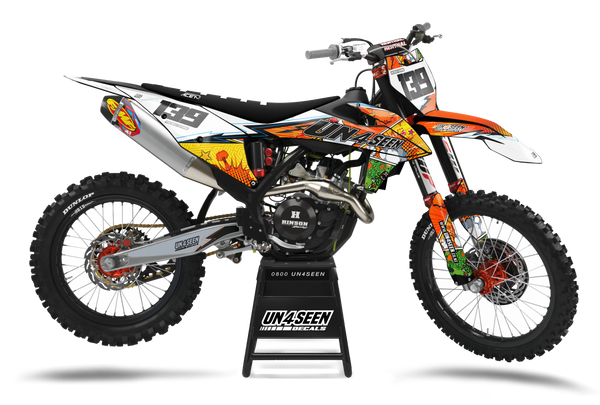 KTM Split By Light Graphics Kit -  Flash