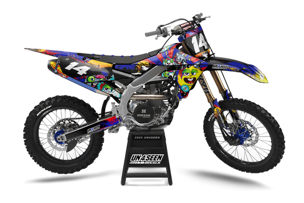 Yamaha Moaning Monsters Graphics Kit -  Little Brows
