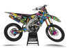 Suzuki  Hissing Kittys Graphics Kit - GARBAGE PUSS