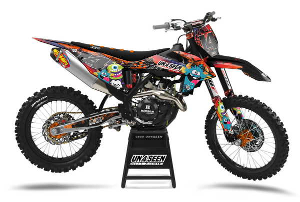 KTM  Moaning Monsters Graphics Kit - Mop Top