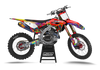 Honda Retro Yippies Graphics Kit - Peace Not War