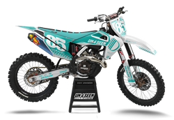 Husqvarna Invert Aqua Graphic Kit - TC FC TE TX FE FS FX Models | All Years