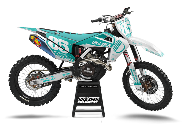 Husqvarna Invert Aqua Graphic Kit - TC FC TE TX FE FS FX Models | All Years