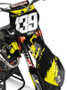 KTM  Split By Light Graphics Kit - Yellow Dash