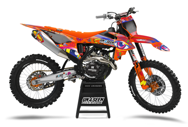 KTM Retro Yippies Graphics Kit  - Happy Soul