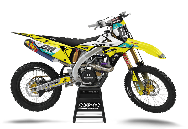 Suzuki Euro Graphic Kit - RMZ RM RMX DR DRZ JR Models | All Years