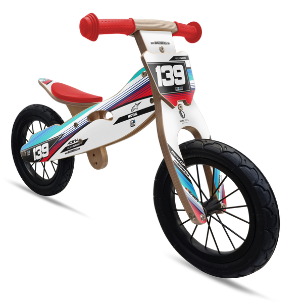 Un4seen Balance Bike - Vintage Aqua