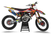 GasGas Retro Yippies Graphics Kit - Peace Not War