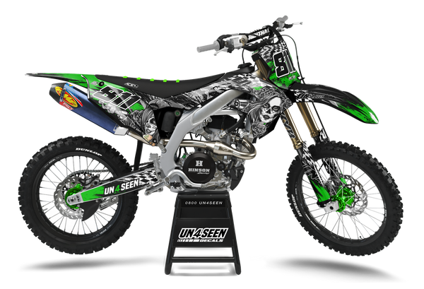 Kawasaki Crank  Graphics Kit -  Darkness of Power