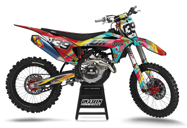 GasGas Split By Light Graphics Kit -  Kaos