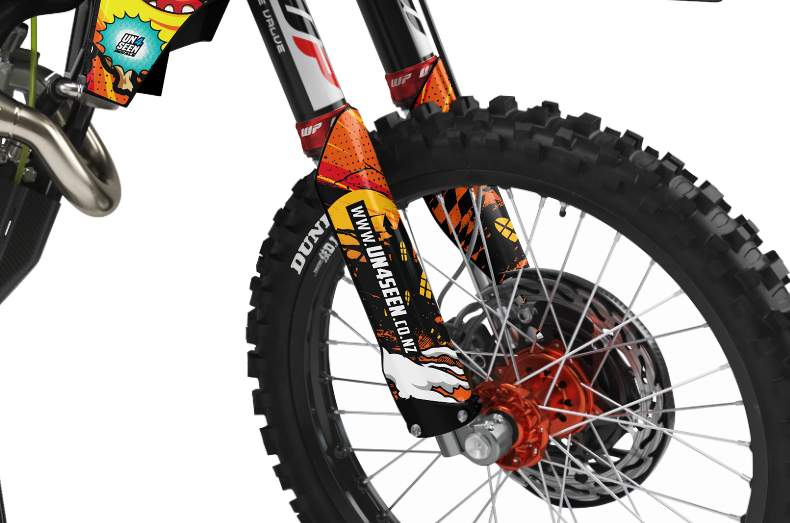 KTM Moaning Monsters Graphics Kit -  Little Brows