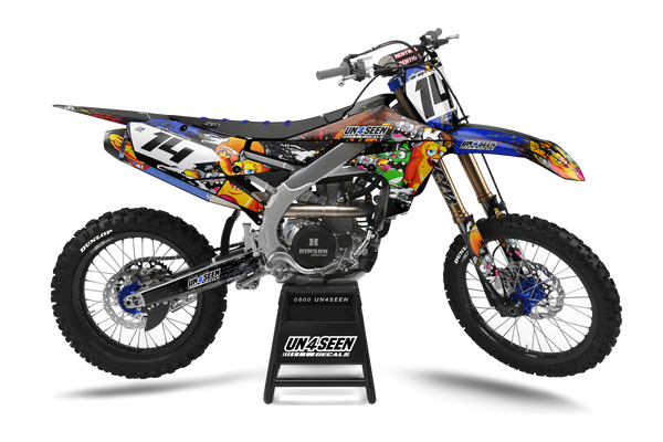 Yamaha Moaning Monsters Graphics Kit -  Mischief Mob