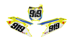 Suzuki Whirl Number Background - RMZ RM RMX DR DRZ JR Models | All Years