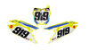 Suzuki Number Background Decals - Whirl
