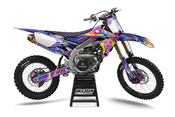 Yamaha Retro Yippies Graphics Kit  - Wild Heart