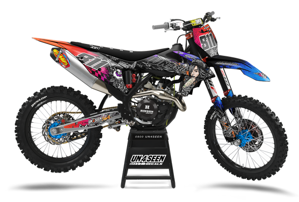 KTM Crank Graphics Kit - Heart's Aren't Playgrounds