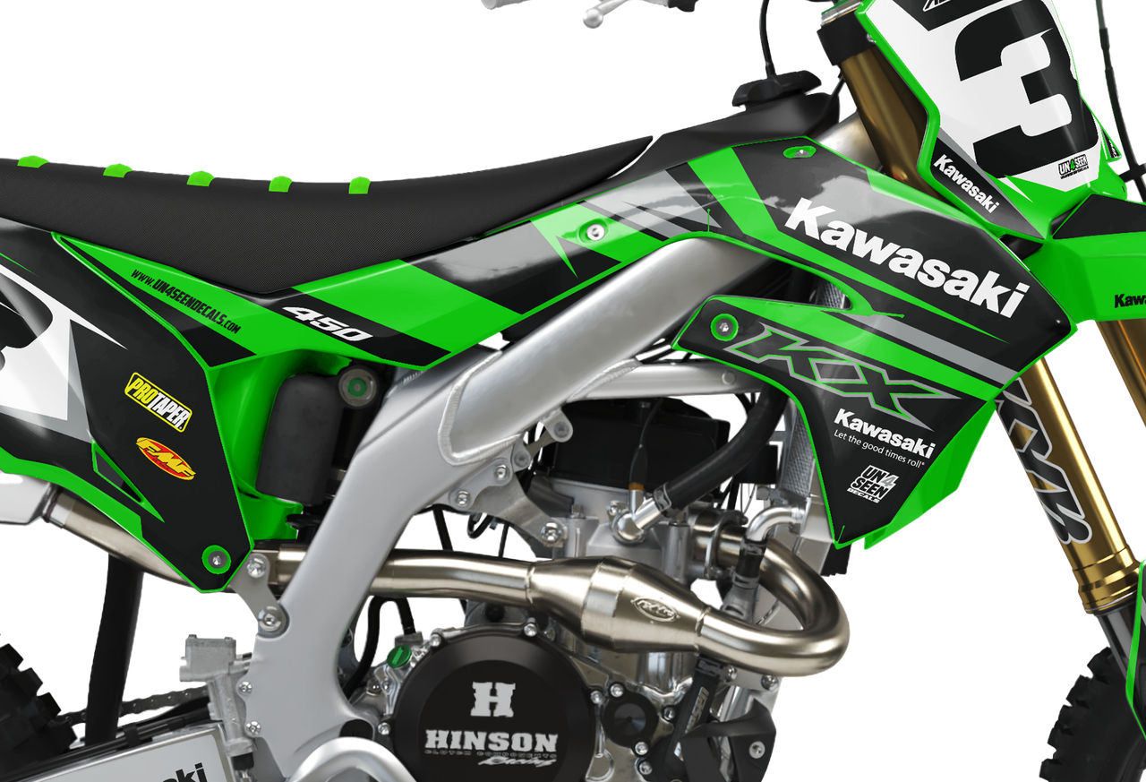 Kawasaki Graphics Kit - Ninja Green