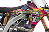 Suzuki Retro Yippies Graphics Kit - Drop Acid Not bombs