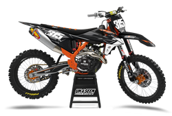 KTM Zap Graphic Kit - SX SXF XC XCF EXC EXCF Models | All Years