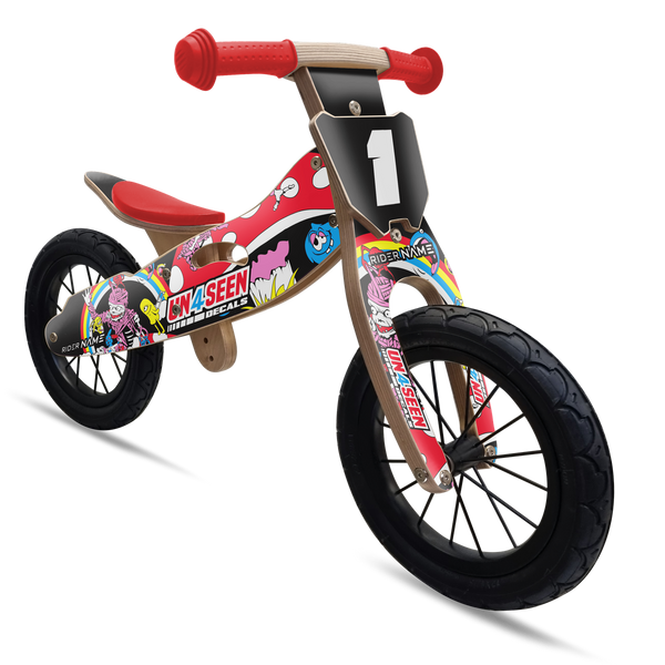 Un4seen Balance Bike - Mushroom