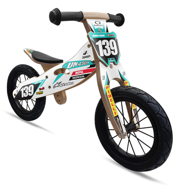 Un4seen Balance Bike - Primitive Aqua